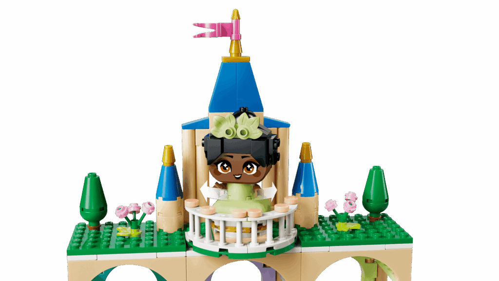 LEGO Disney 43291 Mini Bella a Tiana s hradom