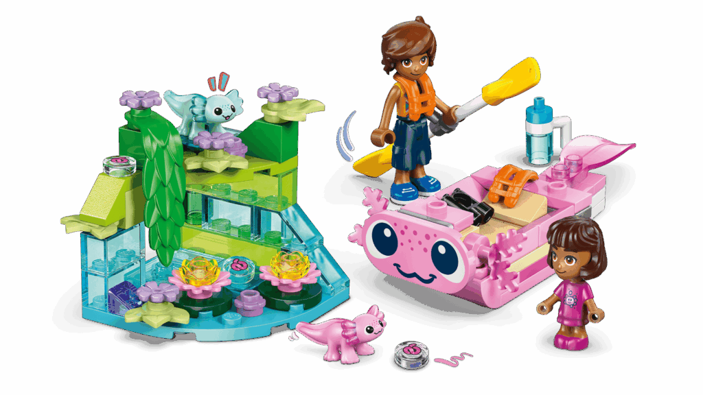 LEGO Friends 42681 Dobrodružný čln s axolotlami