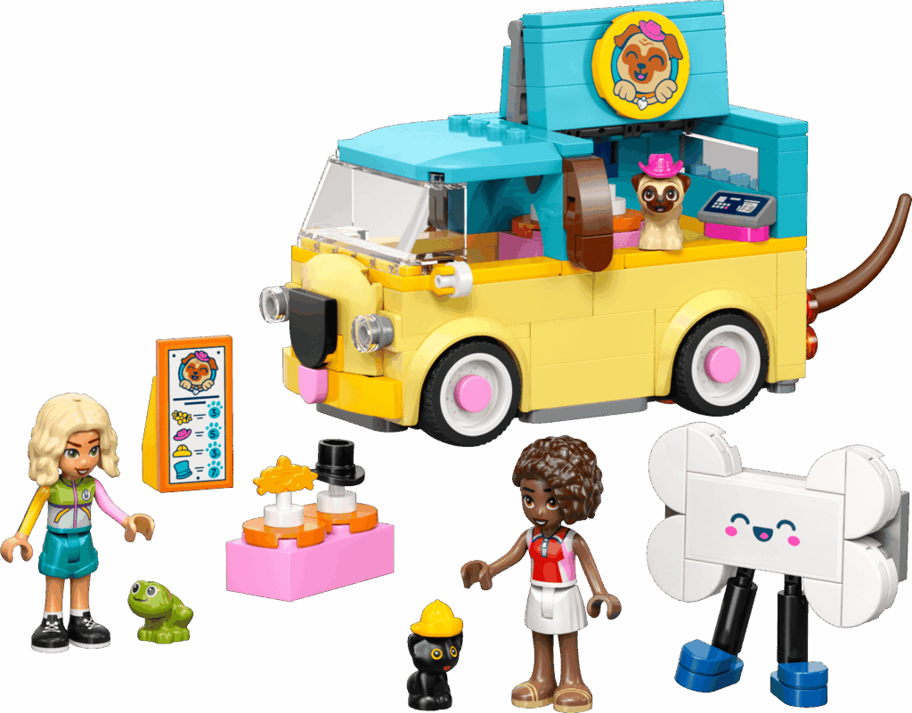 LEGO Friends 42678 Dodávka s doplnkami pre maznáčikov