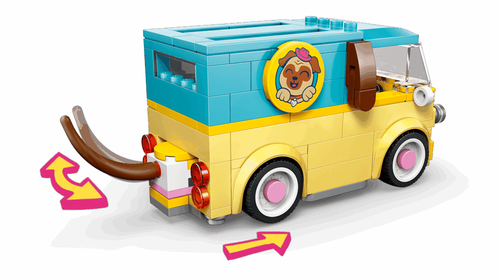 LEGO Friends 42678 Dodávka s doplnkami pre maznáčikov