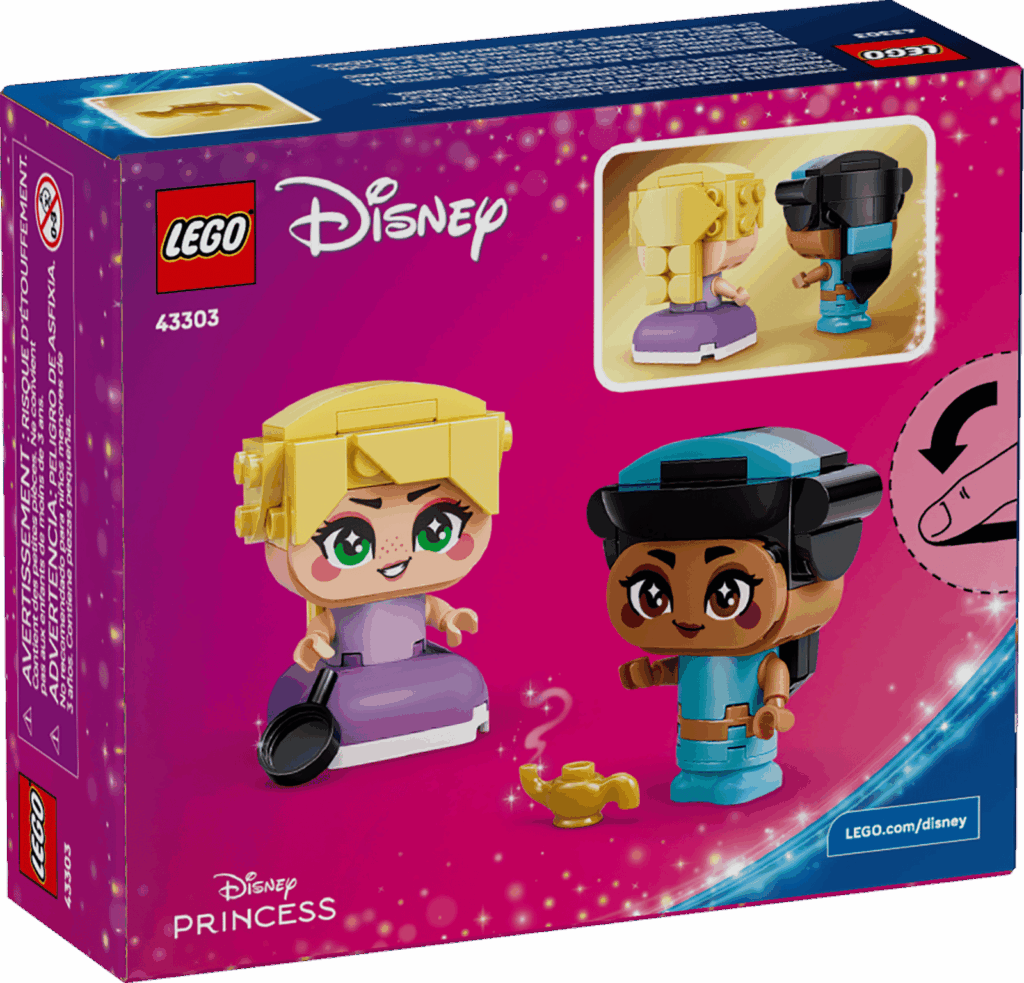 LEGO Disney 43303 Mini Jazmína a Rapunzel