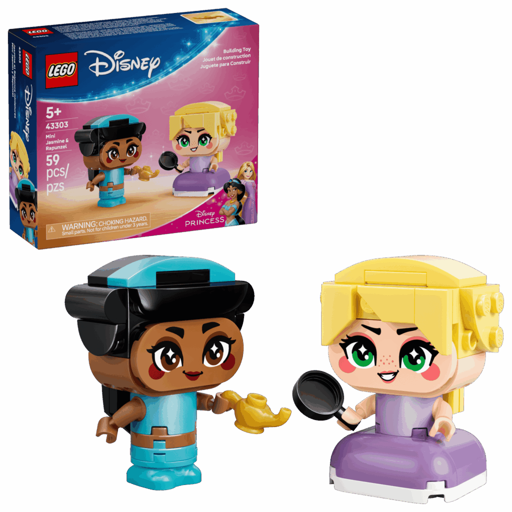 LEGO Disney 43303 Mini Jazmína a Rapunzel