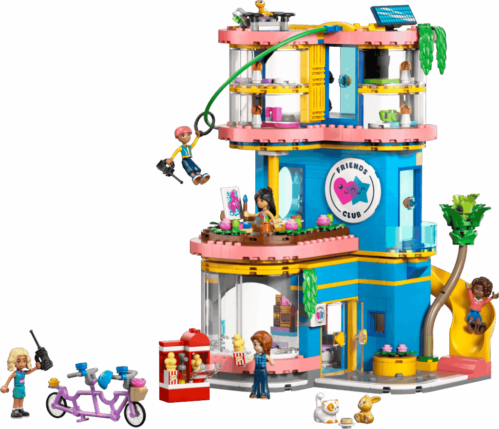 LEGO Friends 42689 Klubovňa kamarátov v mestečku Heartlake