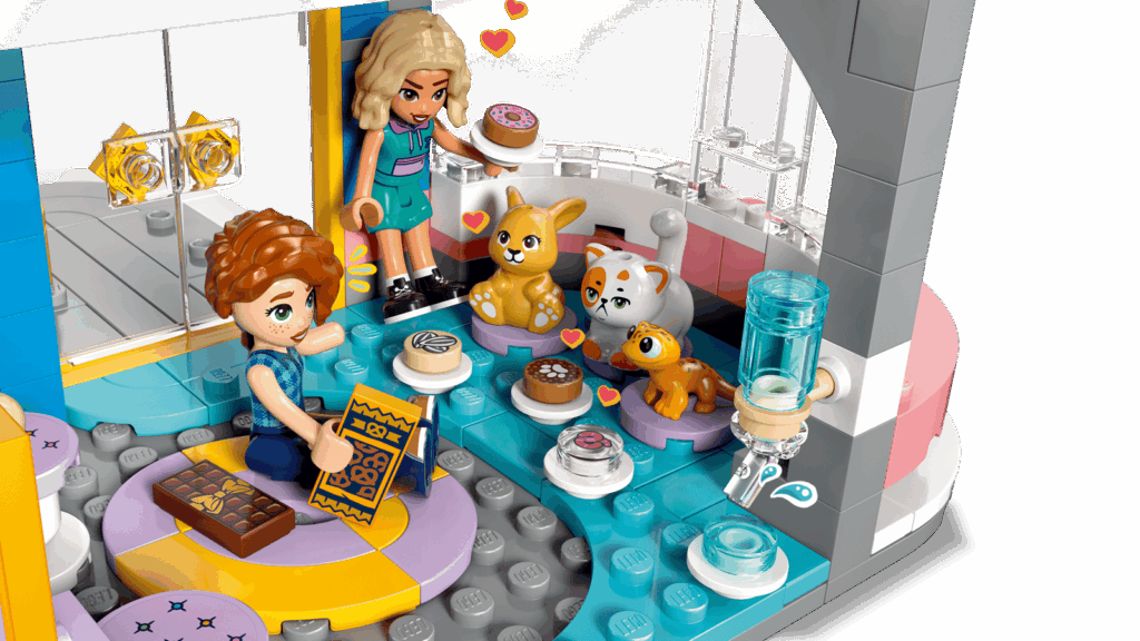 LEGO Friends 42689 Klubovňa kamarátov v mestečku Heartlake