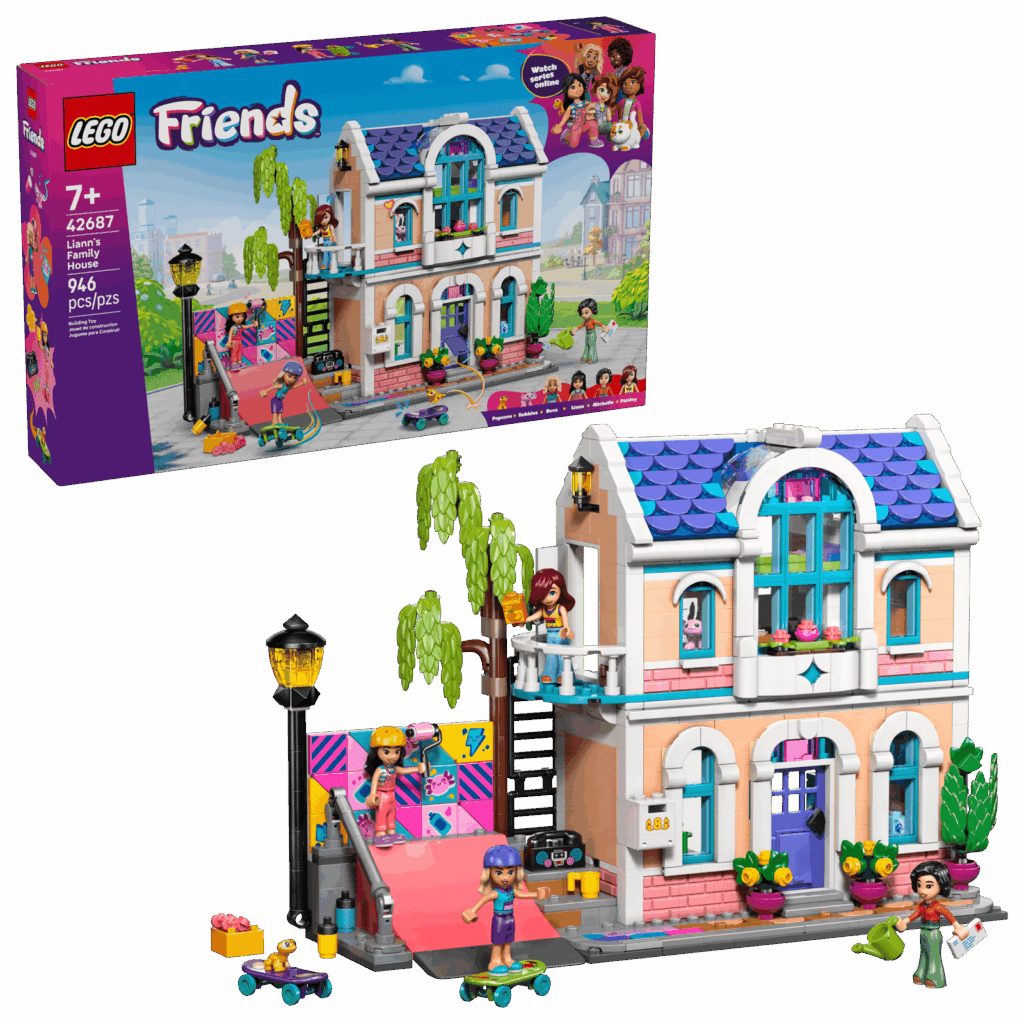 LEGO Friends 42687 Liann a jej rodinný dom