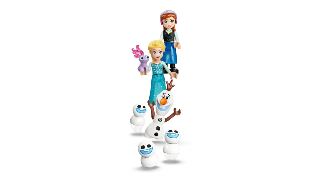 LEGO Disney 43281 Elsin ľadový palác a jazda na snehu