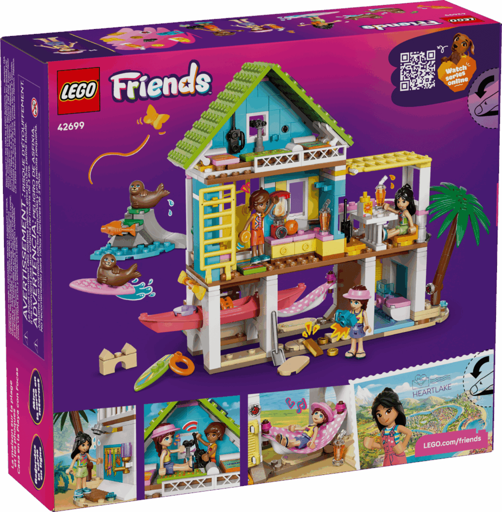LEGO Friends 42699 Plážový dom s tuleňmi