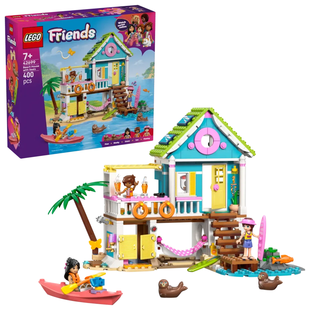 LEGO Friends 42699 Plážový dom s tuleňmi
