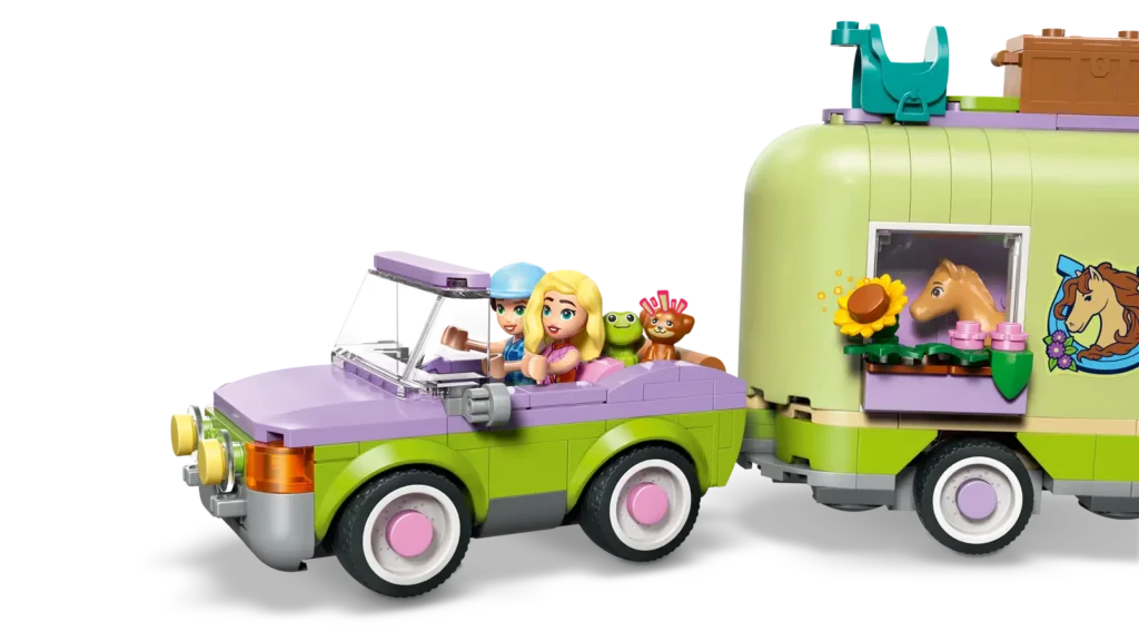LEGO Friends 42695 Príves s koňom a žriebätkom