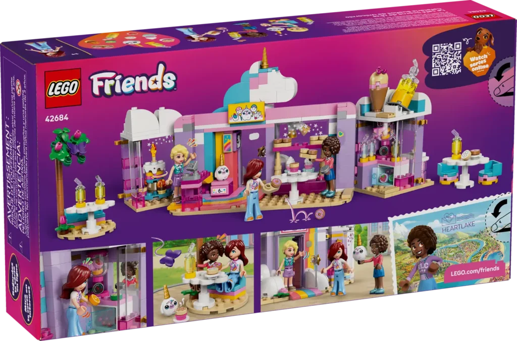 LEGO Friends 42684 Snová kaviareň s jednorožcami
