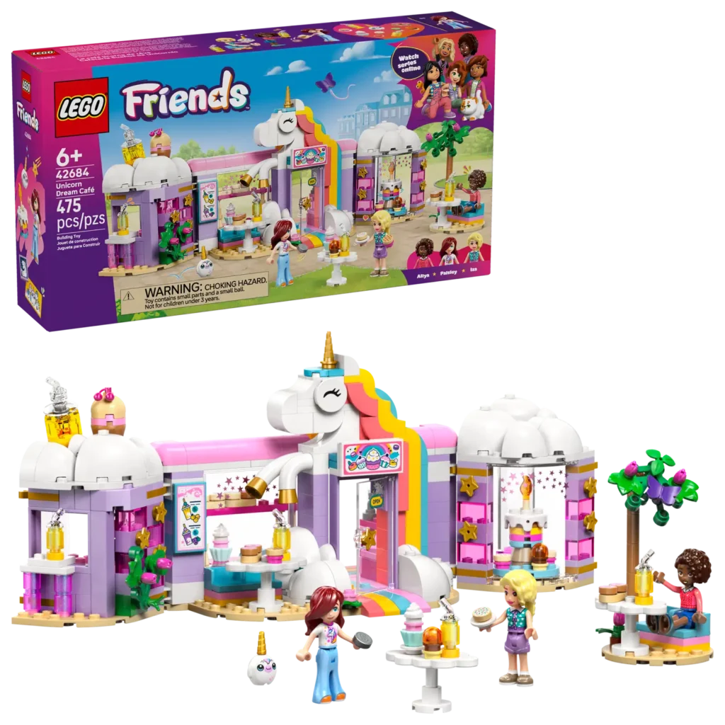 LEGO Friends 42684 Snová kaviareň s jednorožcami