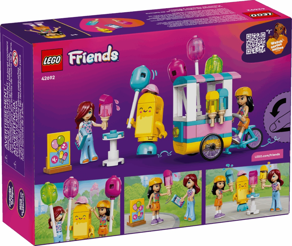 LEGO Friends 42692 Stánok so zmrzlinou a balónmi