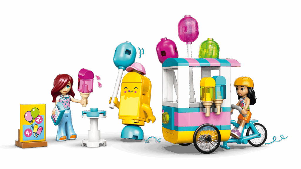 LEGO Friends 42692 Stánok so zmrzlinou a balónmi