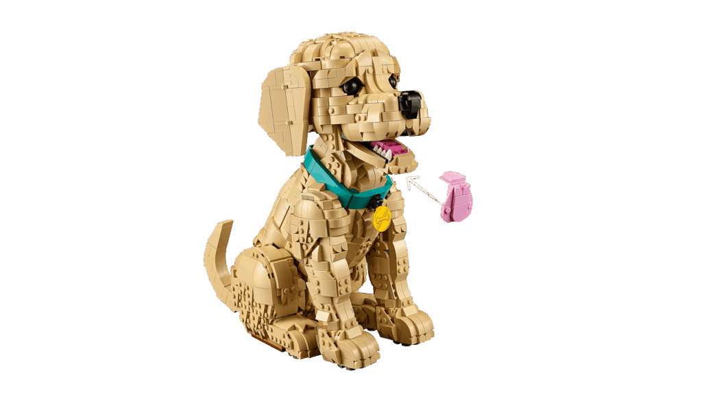 LEGO Icons 11384 Šteňa zlatého retrievera