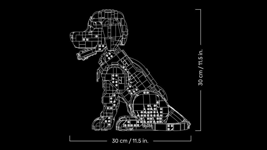 LEGO Icons 11384 Šteňa zlatého retrievera