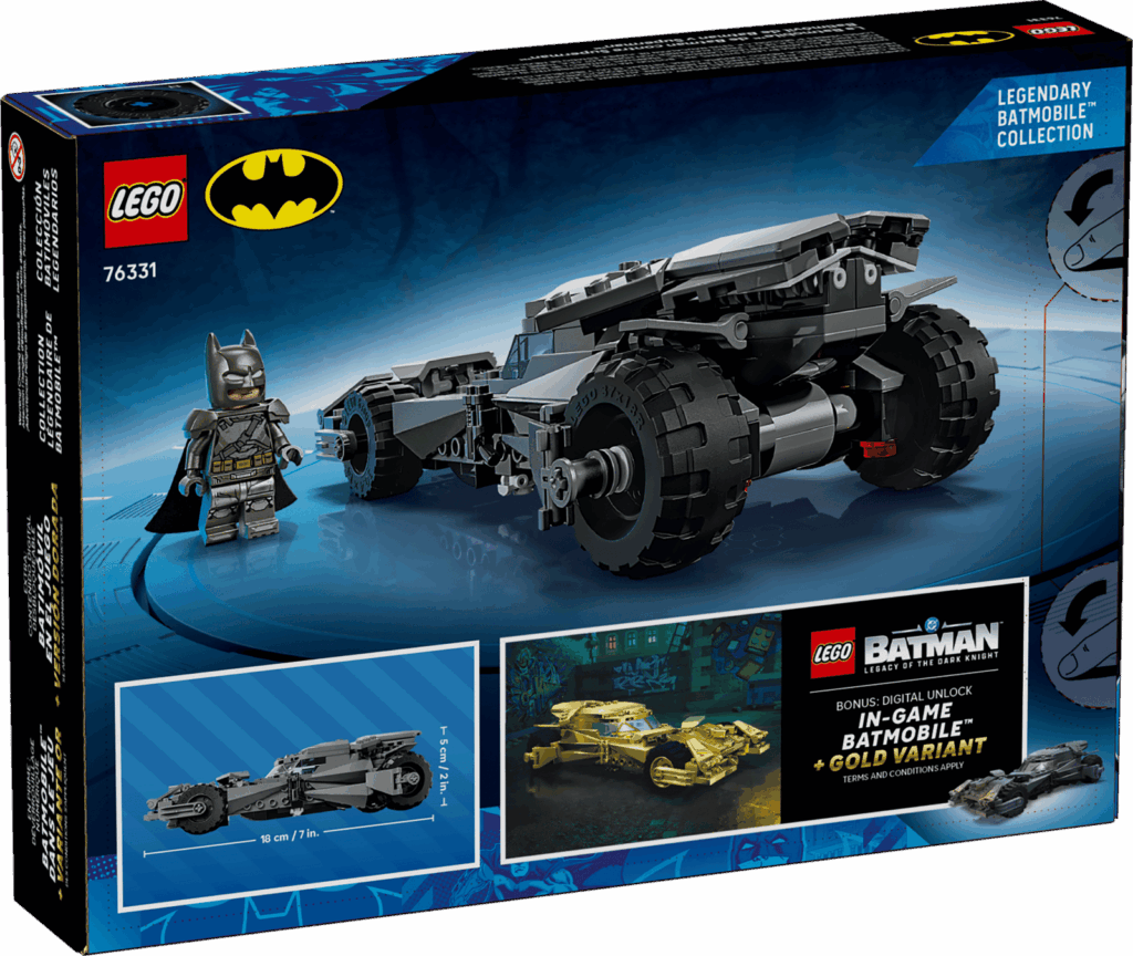 LEGO® Batman 76331 Batman vs. Superman Batmobil