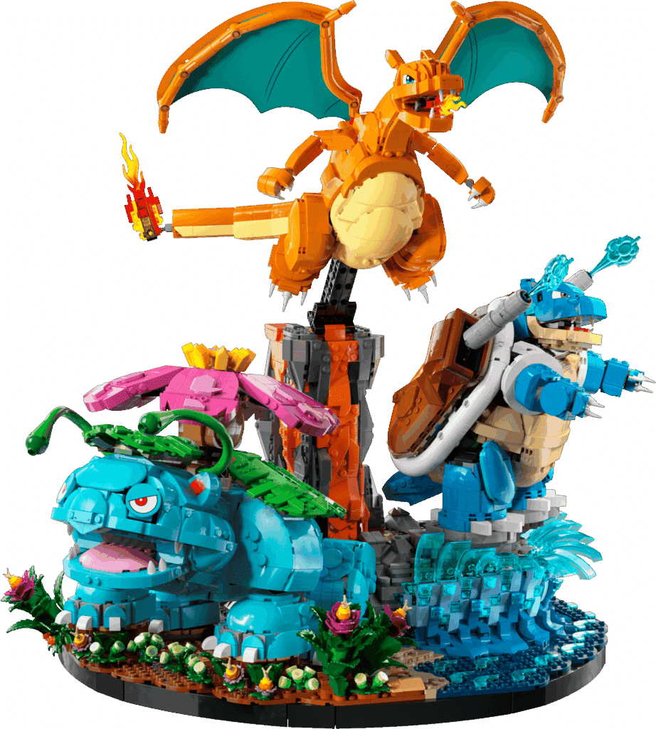 LEGO® Pokémon 72153 Venusaur, Charizard a Blastoise