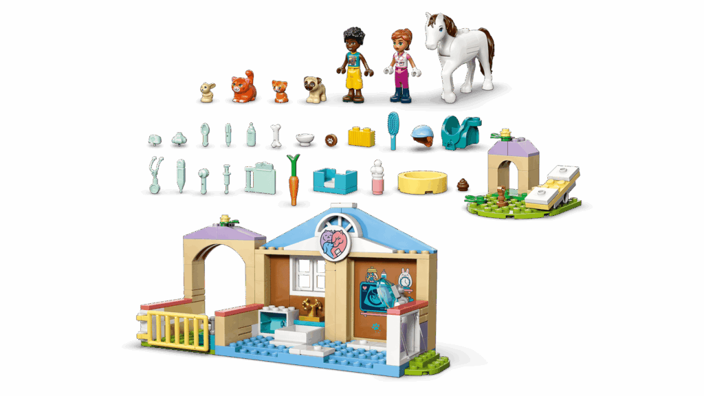 LEGO Friends 42696 Veterinárna klinika so zvieratkami