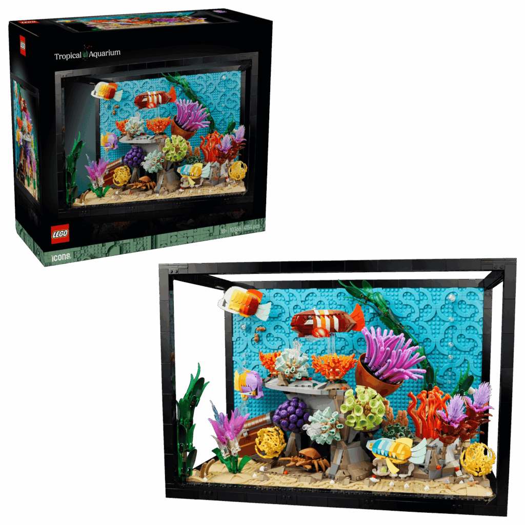 LEGO Icons 10366 Tropické akvárium