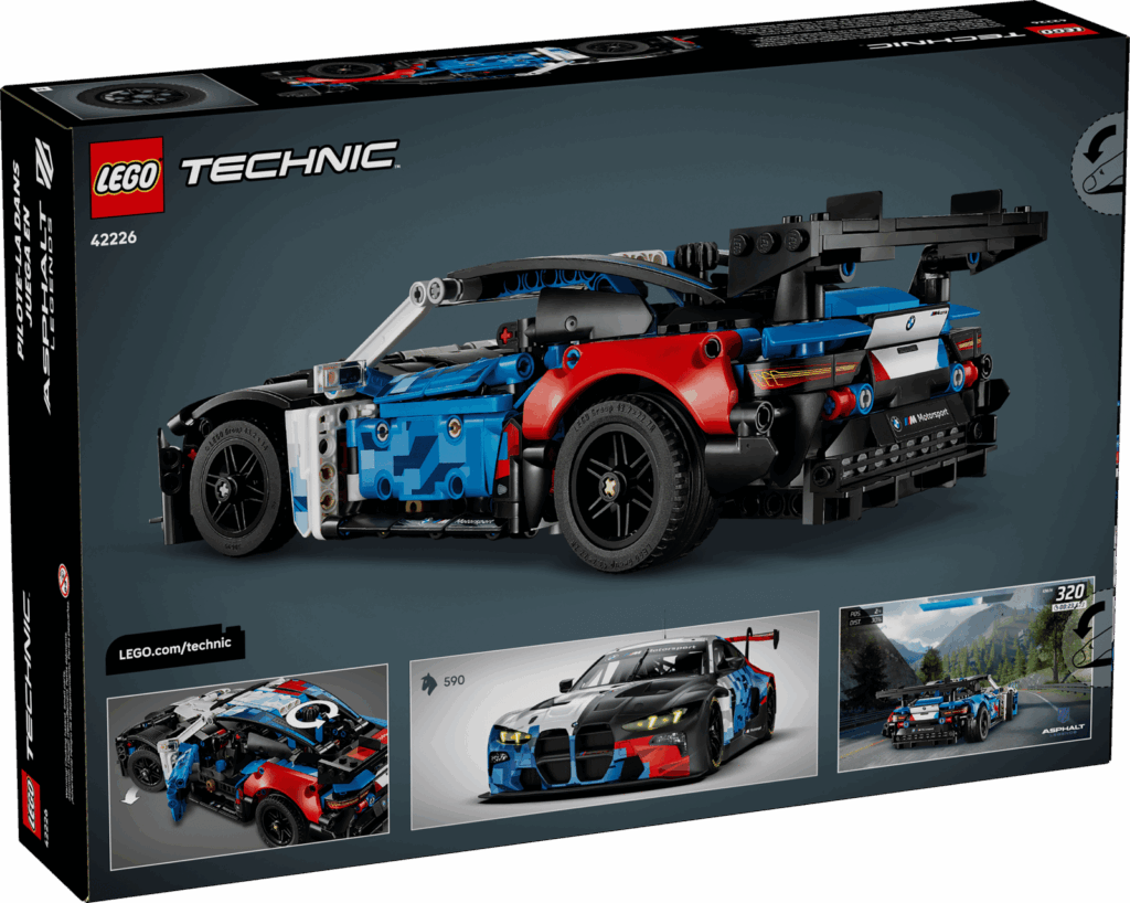 LEGO Technic 42226 Pretekárske auto BMW M4 GT3 EVO
