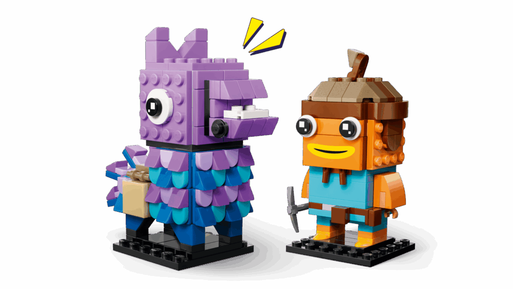 LEGO BrickHeadz 40881 Figúrky: Supply Llama a Fishstick