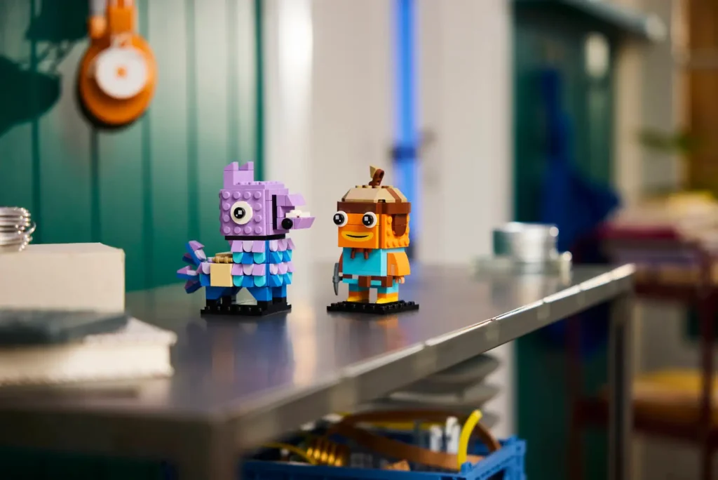 LEGO BrickHeadz 40881 Figúrky: Supply Llama a Fishstick