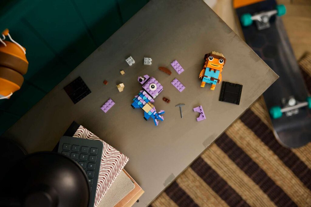 LEGO BrickHeadz 40881 Figúrky: Supply Llama a Fishstick