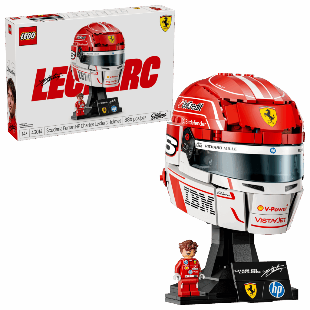 LEGO Editions 43014 Prilba Charles Leclerc zo Scuderia Ferrari HP