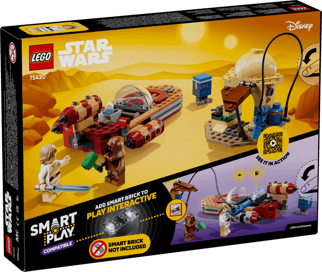 LEGO Star Wars 75420 SMART Play: Lukov pozemný speeder