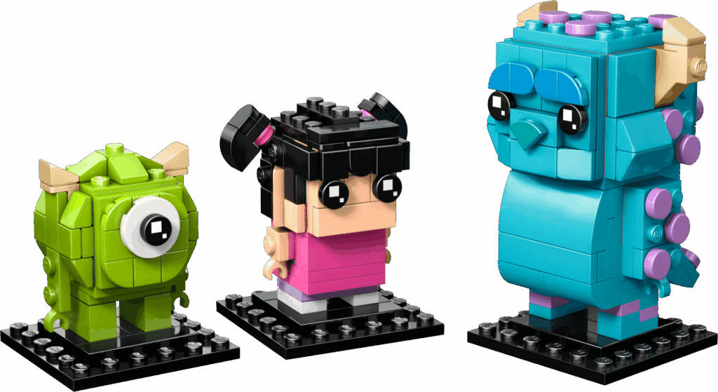 LEGO BrickHeadz 40861 Figúrky – Sulley, Mike a Boo