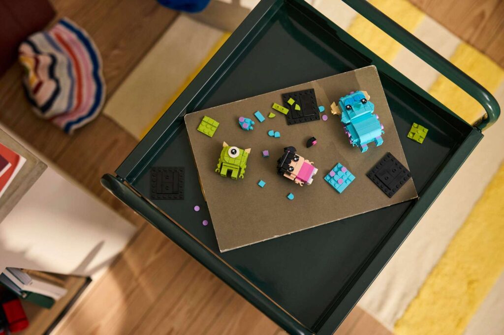 LEGO BrickHeadz 40861 Figúrky – Sulley, Mike a Boo