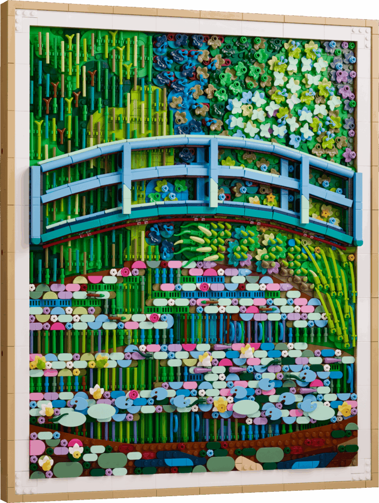 LEGO Art 31220 Claude Monet – Most nad jazierkom s leknami