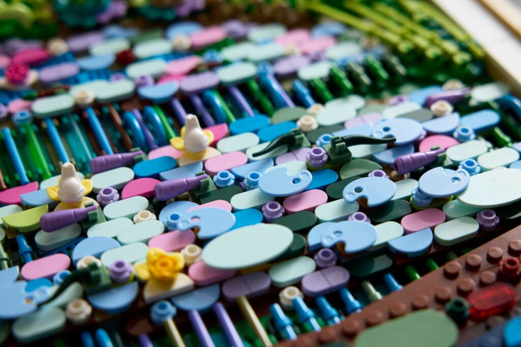 LEGO Art 31220 Claude Monet – Most nad jazierkom s leknami