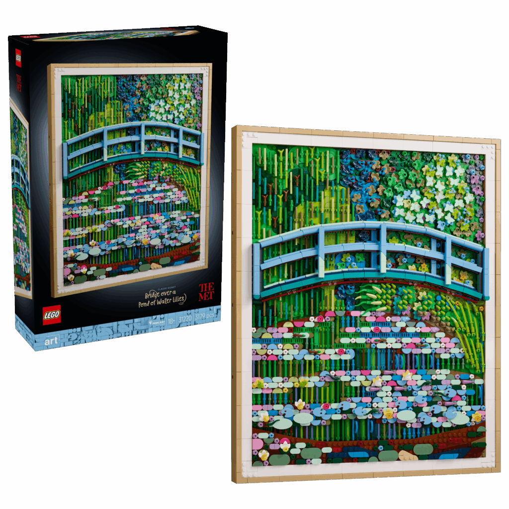 LEGO® Art 31220 Claude Monet – Most nad jazierkom s leknami