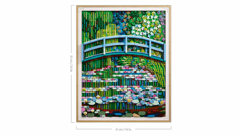LEGO Art 31220 Claude Monet – Most nad jazierkom s leknami