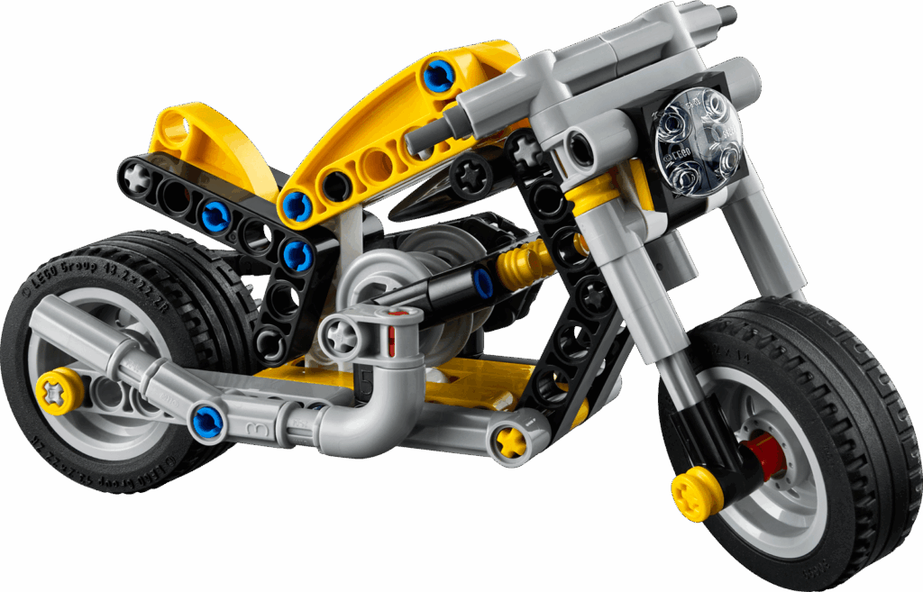 LEGO Technic 42225 Žltá motorka