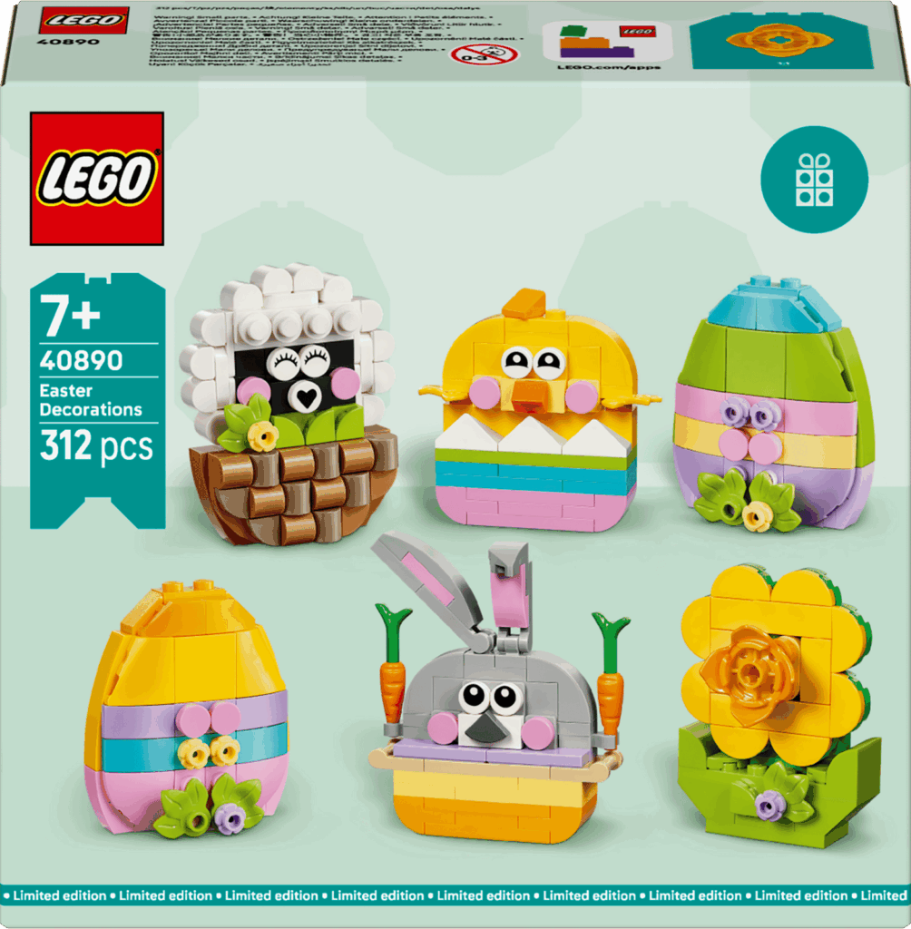LEGO 40890 Veľkonočné ozdoby