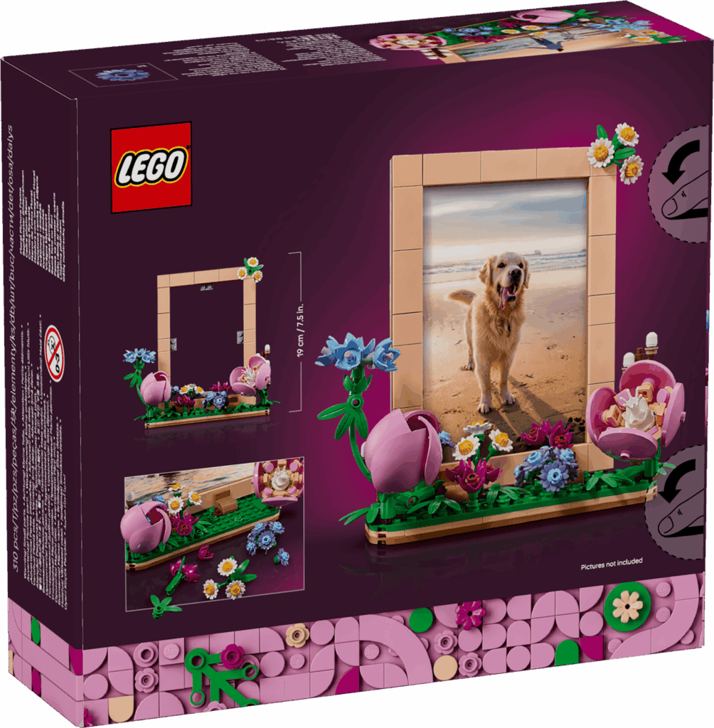 LEGO Botanická kolekcia 40916 Kvetinový rámček