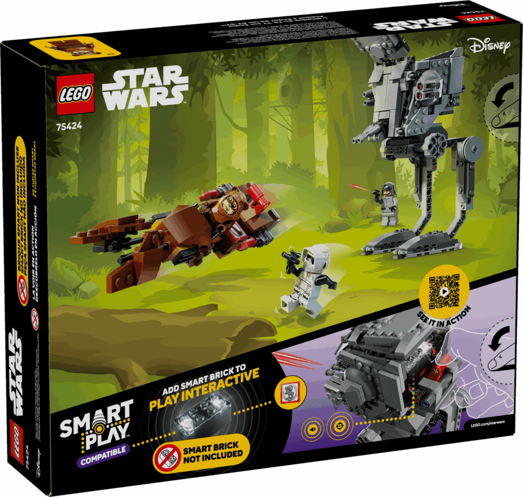 LEGO Star Wars 75424 SMART Play: Útok AT-ST na Endor