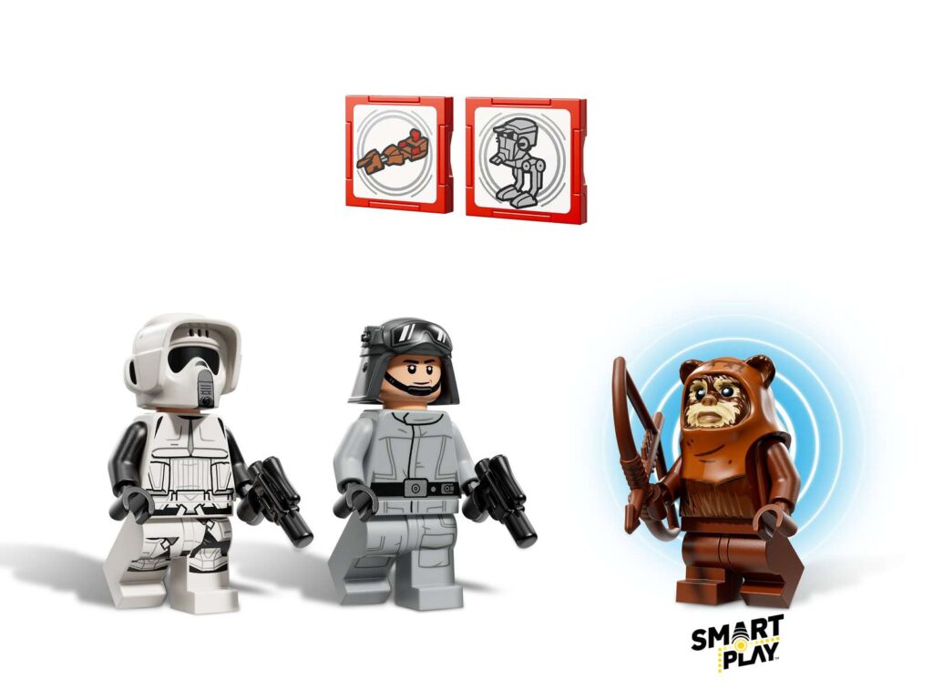 LEGO Star Wars 75424 SMART Play: Útok AT-ST na Endor