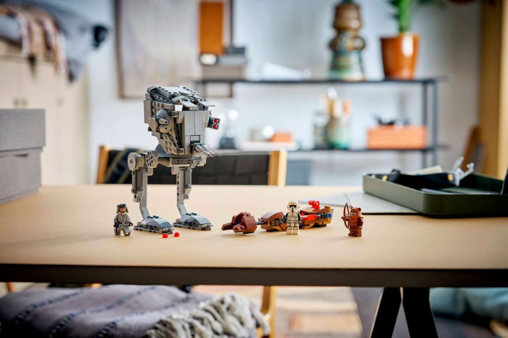 LEGO Star Wars 75424 SMART Play: Útok AT-ST na Endor
