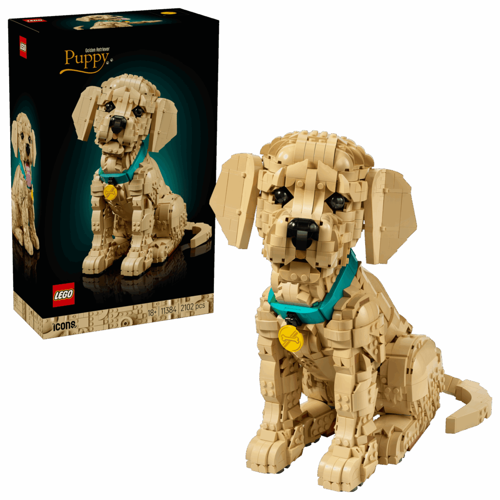 LEGO Icons 11384 Šteňa zlatého retrievera