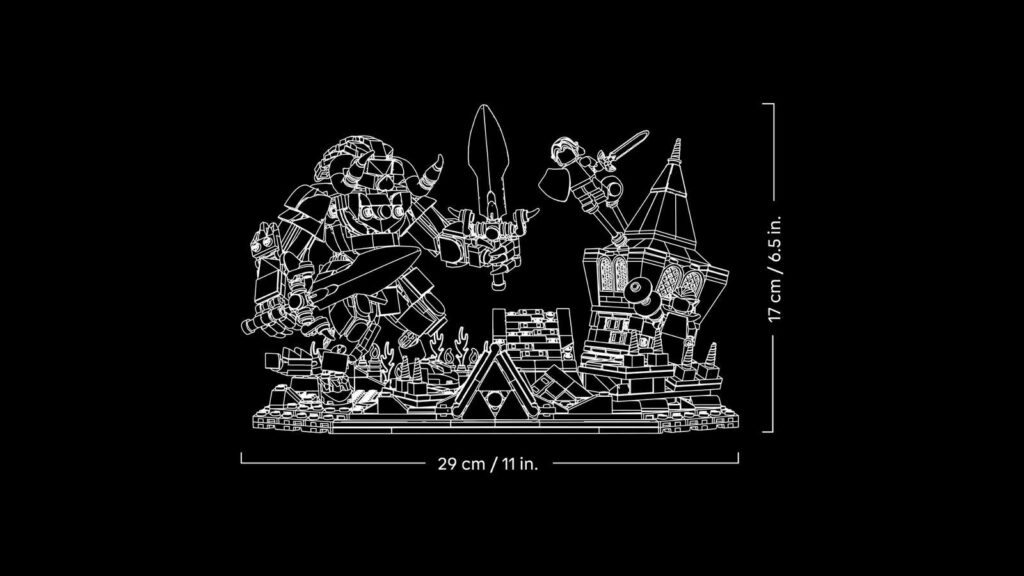 LEGO 77093 The Legend of Zelda - Oscarina of Time -  The Final Battle