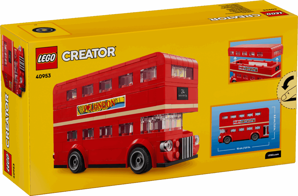 LEGO Creator 40953 Londýnsky autobus