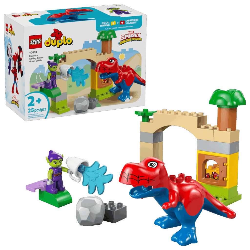 LEGO® Duplo 10463 Dinosaurus Spidey-Rex vs. Zelený Goblin