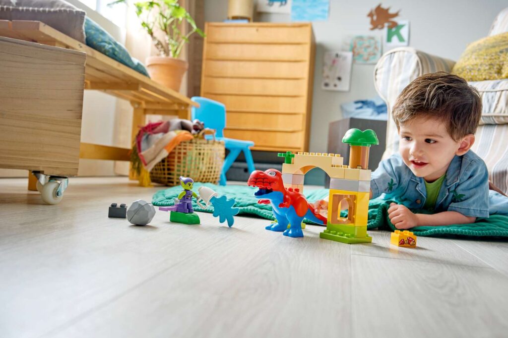 LEGO Duplo 10463 Dinosaurus Spidey-Rex vs. Zelený Goblin