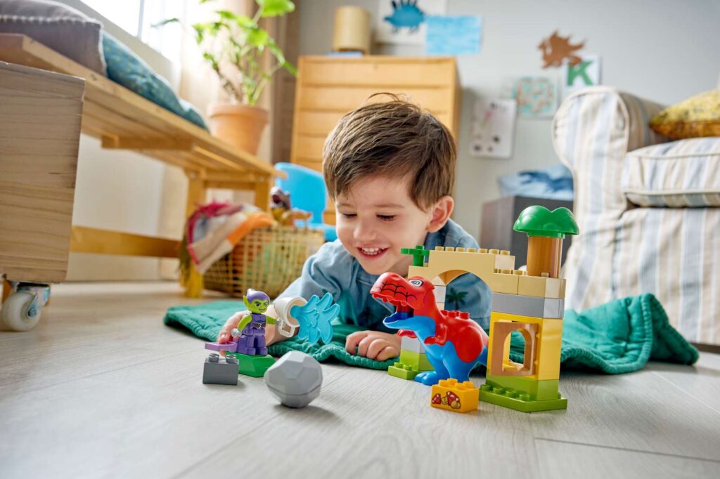 LEGO Duplo 10463 Dinosaurus Spidey-Rex vs. Zelený Goblin