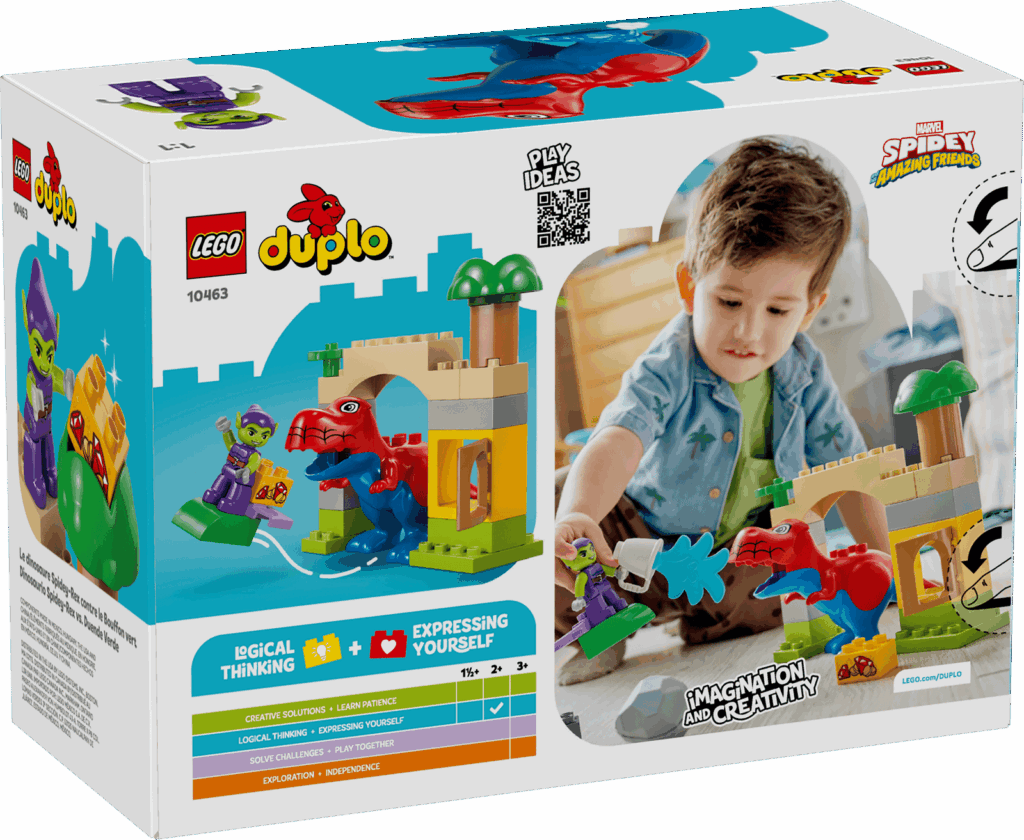 LEGO Duplo 10463 Dinosaurus Spidey-Rex vs. Zelený Goblin