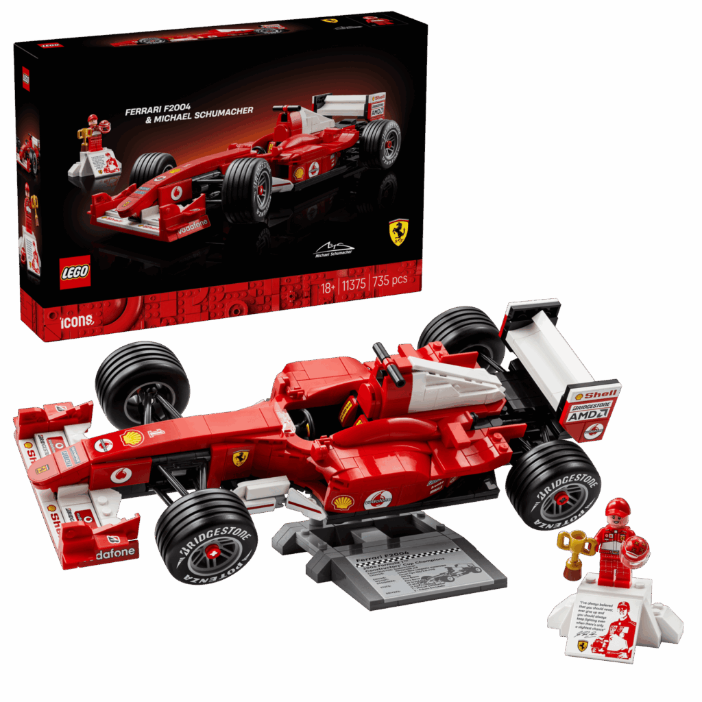 LEGO® Icons 11375 Ferrari F2004 a Michael Schumacher