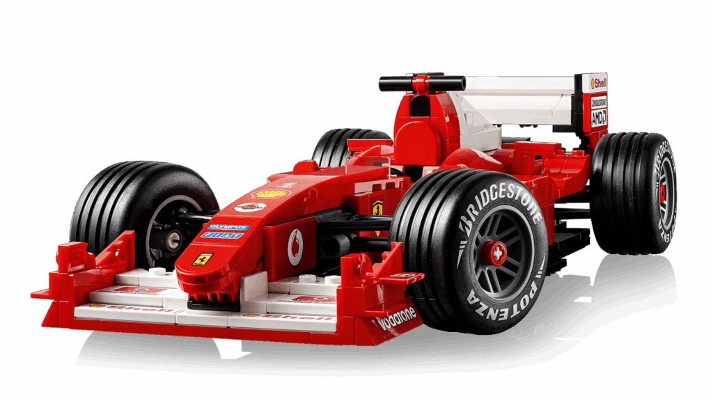 LEGO Icons 11375 Ferrari F2004 a Michael Schumacher